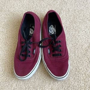 Lightly worn Vans sneakers